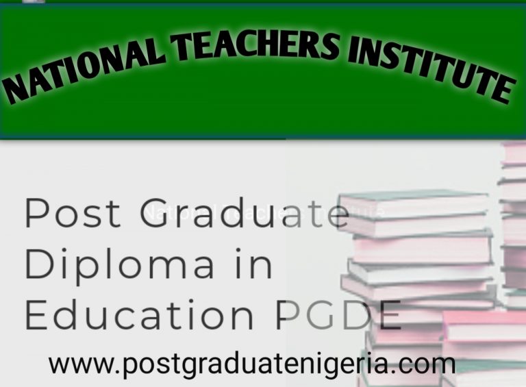 national-teachers-institute-pgde-programme-postgraduate-nigeria