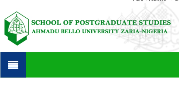 Ahmadu Bello University ABU PG postgraduate