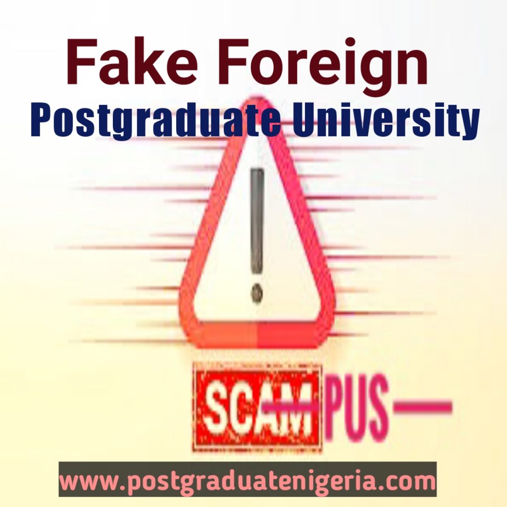 HTIB fake postgraduate University