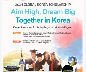 2024 Korea government scholarship program KGSP