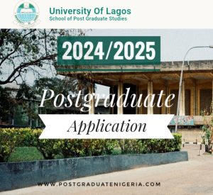 UNILAG postgraduate application